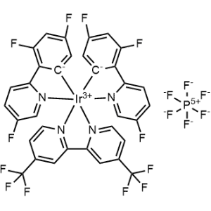4,4'-Bis(trifluoromethyl)-2,2'-bipyridine-κN1,κN1']bis[3,5-difluoro-2-(5-fluoro-2-pyridinyl-κN)phenyl-κC]Iridium hexafluorophosphate|CS-0528808