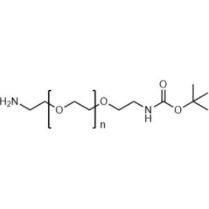 Poly(oxy-1,2-ethanediyl), α-(2-aminoethyl)-ω-[2-[[(1,1-dimethylethoxy)carbonyl]amino]ethoxy]-|CS-0528811