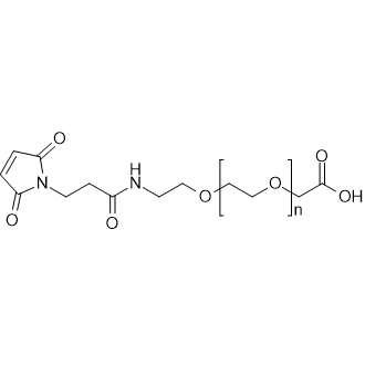 Poly(oxy-1,2-ethanediyl), α-(carboxymethyl)-ω-[2-[[3-(2,5-dihydro-2,5-dioxo-1H-pyrrol-1-yl)-1-oxopropyl]amino]ethoxy]-|CS-0528855