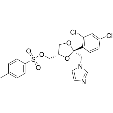((2S,4S)-2-((1H-Imidazol-1-yl)methyl)-2-(2,4-dichlorophenyl)-1,3-dioxolan-4-yl)methyl 4-methylbenzenesulfonate Ketoconazole Impurity|CS-0529019