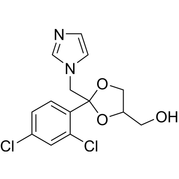 (2-((1H-Imidazol-1-yl)methyl)-2-(2,4-dichlorophenyl)-1,3-dioxolan-4-yl)methanol Ketoconazole Impurity|CS-0529092