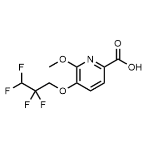 6-Methoxy-5-(2,2,3,3-tetrafluoropropoxy)picolinic acid|CS-0529111