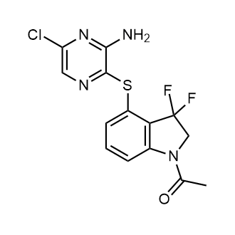 1-(4-((3-Amino-5-chloropyrazin-2-yl)thio)-3,3-difluoroindolin-1-yl)ethan-1-one|CS-0529162
