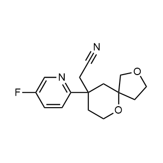 2-(9-(5-Fluoropyridin-2-yl)-2,6-dioxaspiro[4.5]decan-9-yl)acetonitrile|CS-0529163