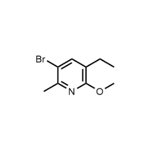 3-Bromo-5-ethyl-6-methoxy-2-methylpyridine|CS-0529170