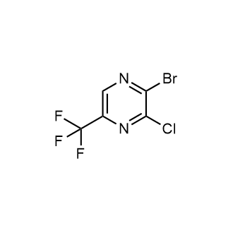 2-Bromo-3-chloro-5-(trifluoromethyl)pyrazine|CS-0529221