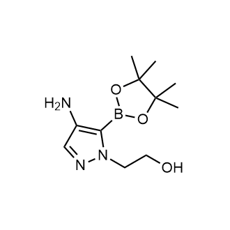2-(4-Amino-5-(4,4,5,5-tetramethyl-1,3,2-dioxaborolan-2-yl)-1H-pyrazol-1-yl)ethan-1-ol|CS-0529394