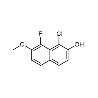 1-Chloro-8-fluoro-7-methoxynaphthalen-2-ol|CS-0529527