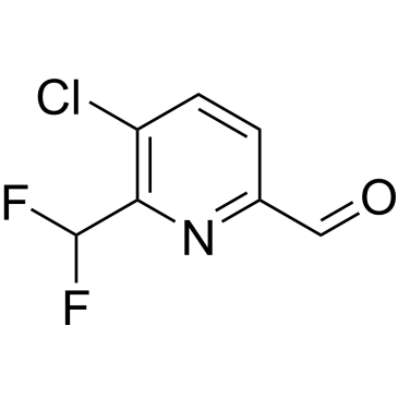 5-Chloro-6-(difluoromethyl)picolinaldehyde|CS-0529649