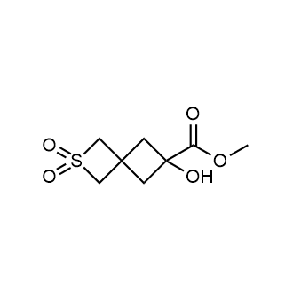 Methyl 6-hydroxy-2-thiaspiro[3.3]heptane-6-carboxylate 2,2-dioxide|CS-0529886