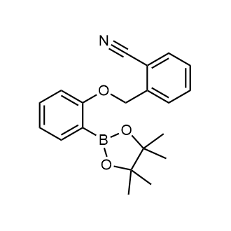 2-((2-(4,4,5,5-Tetramethyl-1,3,2-dioxaborolan-2-yl)phenoxy)methyl)benzonitrile|CS-0530129