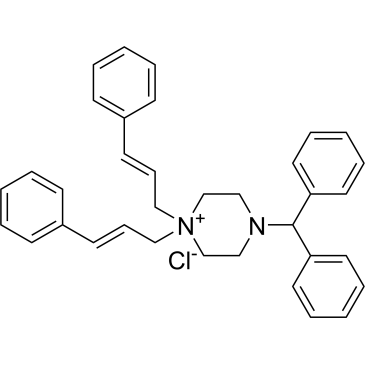 4-Benzhydryl-1,1-dicinnamylpiperazin-1-ium chloride Cinnarizine Impurity|CS-0530159