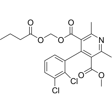 3-((Butyryloxy)methyl) 5-methyl 4-(2,3-dichlorophenyl)-2,6-dimethylpyridine-3,5-dicarboxylate (Clevidipine Impurity)|CS-0530181