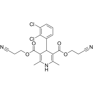 Bis(2-cyanoethyl) 4-(2,3-dichlorophenyl)-2,6-dimethyl-1,4-dihydropyridine-3,5-dicarboxylate (Clevidipine Impurity)|CS-0530185