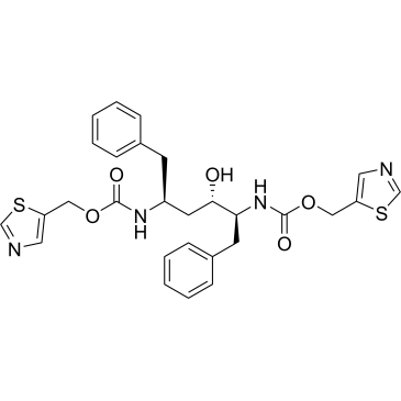 Bis(thiazol-5-ylmethyl) ((2S,3S,5S)-3-hydroxy-1,6-diphenylhexane-2,5-diyl)dicarbamate  Ritonavir Impurity|CS-0530653