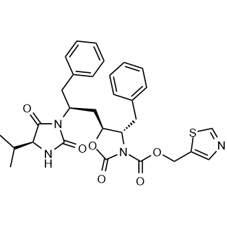 rel-Thiazol-5-ylmethyl (4S,5S)-4-benzyl-5-((S)-2-((R)-4-isopropyl-2,5-dioxoimidazolidin-1-yl)-3-phenylpropyl)-2-oxooxazolidine-3-carboxylate Ritonavir Impurity|CS-0530656