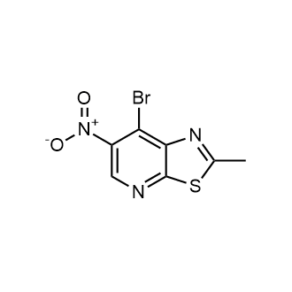 7-Bromo-2-methyl-6-nitrothiazolo[5,4-b]pyridine|CS-0530686