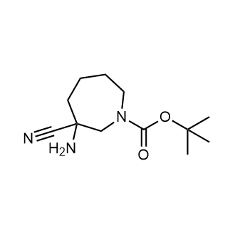 tert-Butyl 3-amino-3-cyanoazepane-1-carboxylate|CS-0530706