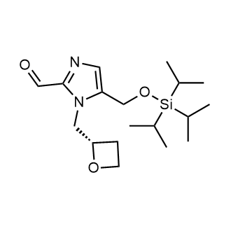 (S)-1-(Oxetan-2-ylmethyl)-5-(((triisopropylsilyl)oxy)methyl)-1H-imidazole-2-carbaldehyde|CS-0530770