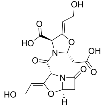 (2R,4R,Z)-2-(Carboxymethyl)-5-(2-hydroxyethylidene)-3-((2R,5R,Z)-3-(2-hydroxyethylidene)-7-oxo-4-oxa-1-azabicyclo[3.2.0]heptane-2-carbonyl)oxazolidine-4-carboxylic acid Clavulanic acid Impurity|CS-0530848