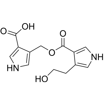 4-(((4-(2-Hydroxyethyl)-1H-pyrrole-3-carbonyl)oxy)methyl)-1H-pyrrole-3-carboxylic acid Clavulanic acid Impurtiy|CS-0530852