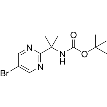 tert-Butyl (2-(5-bromopyrimidin-2-yl)propan-2-yl)carbamate|CS-0530953
