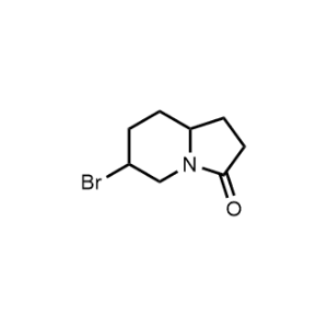 6-Bromohexahydroindolizin-3(2H)-one|CS-0530958