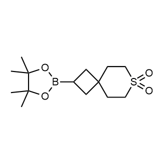 2-(4,4,5,5-Tetramethyl-1,3,2-dioxaborolan-2-yl)-7-thiaspiro[3.5]nonane 7,7-dioxide|CS-0531049