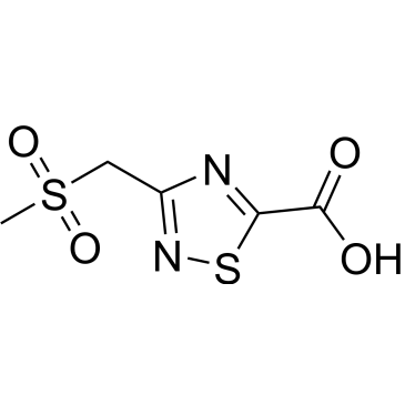 3-((Methylsulfonyl)methyl)-1,2,4-thiadiazole-5-carboxylic acid|CS-0531213