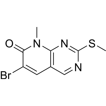 6-Bromo-8-methyl-2-(methylthio)pyrido[2,3-d]pyrimidin-7(8H)-one|CS-0531347