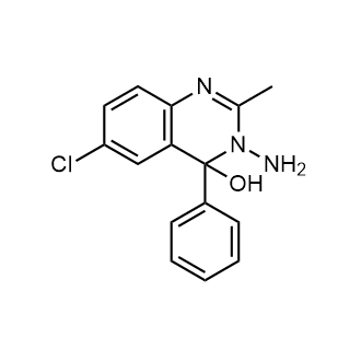 3-Amino-6-chloro-2-methyl-4-phenyl-3,4-dihydroquinazolin-4-ol Alprazolam Impurity|CS-0531412