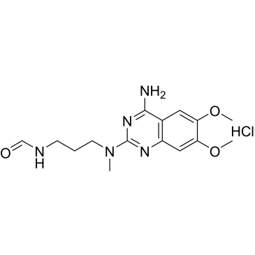 N-(3-((4-Amino-6,7-dimethoxyquinazolin-2-yl)(methyl)amino)propyl)formamide hydrochloride Alfuzosin Impurity|CS-0531418