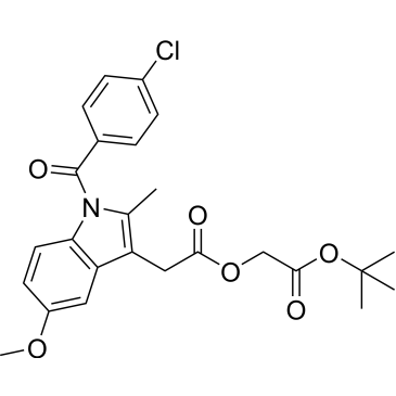 2-(tert-Butoxy)-2-oxoethyl 2-(1-(4-chlorobenzoyl)-5-methoxy-2-methyl-1H-indol-3-yl)acetate Acemetacin Impurity|CS-0531435