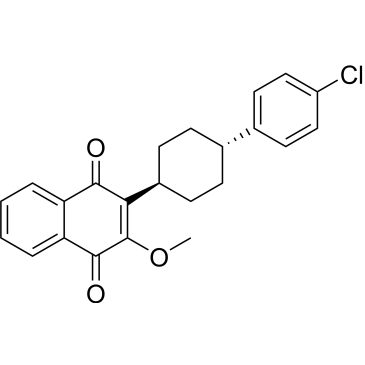 2-(trans-4-(4-Chlorophenyl)cyclohexyl)-3-methoxynaphthalene-1,4-dione Atovaquone Impurity|CS-0531441
