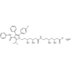 (3R,5R)-7-((3R,5R)-7-(2-(4-Fuorophenyl)-5-isopropyl-3-phenyl-4-(phenylcarbamoyl)-1H-pyrrol-1-yl)-3,5-dihydroxyheptanamido)-3,5-dihydroxyheptanoic acid, calcium salt Atorvastatin Impurity|CS-0531464