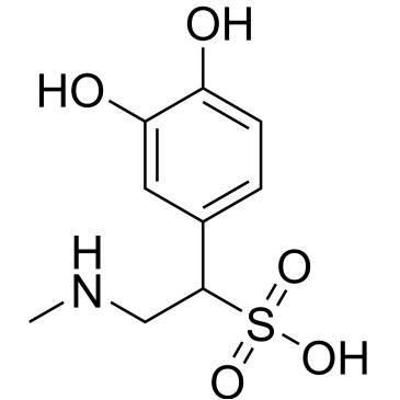 1-(3,4-Dihydroxyphenyl)-2-(methylamino)ethanesulfonic acid Duloxetine Impurity|CS-0531465