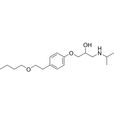 1-(4-(2-Butoxyethyl)phenoxy)-3-(isopropylamino)propan-2-ol Betaxolol Impurity|CS-0531518