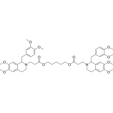 Pentane-1,5-diyl bis(3-(1-(3,4-dimethoxybenzyl)-6,7-dimethoxy-3,4-dihydroisoquinolin-2(1H)-yl)propanoate) Atracurium Besylate Impurity|CS-0531531