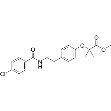 Methyl 2-(4-(2-(4-chlorobenzamido)ethyl)phenoxy)-2-methylpropanoate Bezafibrate Impurity|CS-0531532