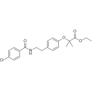 Ethyl 2-(4-(2-(4-chlorobenzamido)ethyl)phenoxy)-2-methylpropanoate Bezafibrate Impurity|CS-0531535