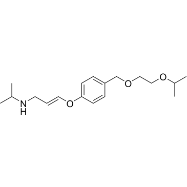 (E)-3-(4-((2-Isopropoxyethoxy)methyl)phenoxy)-N-isopropylprop-2-en-1-amine Bisoprolol Impurity|CS-0531546