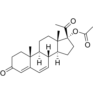 (8R,9S,10R,13S,14S,17R)-17-Acetyl-10,13-dimethyl-3-oxo-2,3,8,9,10,11,12,13,14,15,16,17-dodecahydro-1H-cyclopenta[a]phenanthren-17-yl acetate Chlormadinone Acetate Impurity|CS-0531665
