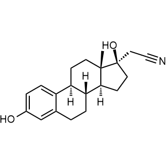 2-((8R,9S,13S,14S,17R)-3,17-Dihydroxy-13-methyl-7,8,9,11,12,13,14,15,16,17-decahydro-6H-cyclopenta[a]phenanthren-17-yl)acetonitrile Dienogest Impurity|CS-0531679