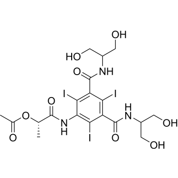 (S)-1-((3,5-Bis((1,3-dihydroxypropan-2-yl)carbamoyl)-2,4,6-triiodophenyl)amino)-1-oxopropan-2-yl acetate Iopamidol Impurity|CS-0531696