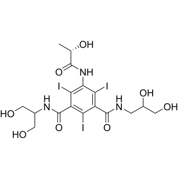N1-(1,3-Dihydroxypropan-2-yl)-N3-(2,3-dihydroxypropyl)-5-((S)-2-hydroxypropanamido)-2,4,6-triiodoisophthalamide Iopamidol Impurity|CS-0531700
