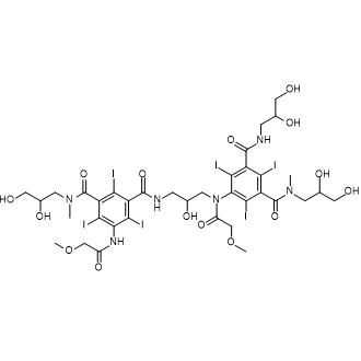 N1,N3-Bis(2,3-dihydroxypropyl)-5-(N-(3-(3-((2,3-dihydroxypropyl)(methyl)carbamoyl)-2,4,6-triiodo-5-(2-methoxyacetamido)benzamido)-2-hydroxypropyl)-2-methoxyacetamido)-2,4,6-triiodo-N1-methylisophthalamide Iopromide Impurity|CS-0531712
