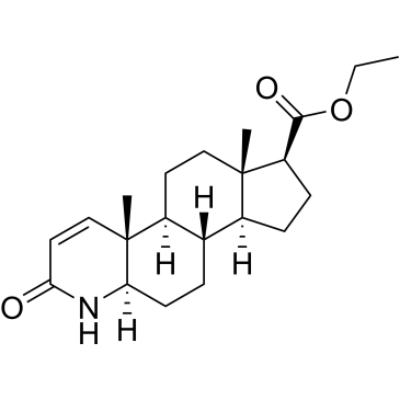 (4aR,4bS,6aS,7S,9aS,9bS,11aR)-Ethyl 4a,6a-dimethyl-2-oxo-2,4a,4b,5,6,6a,7,8,9,9a,9b,10,11,11a-tetradecahydro-1H-indeno[5,4-f]quinoline-7-carboxylate Dutasteride Impurity|CS-0531716