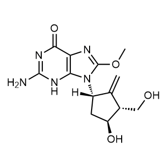 2-Amino-9-((1S,3R,4S)-4-hydroxy-3-(hydroxymethyl)-2-methylenecyclopentyl)-8-methoxy-3H-purin-6(9H)-one Entecavir Impurity|CS-0531724