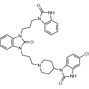 1-(3-(4-(5-Chloro-2-oxo-2,3-dihydro-1H-benzo[d]imidazol-1-yl)piperidin-1-yl)propyl)-3-(3-(2-oxo-2,3-dihydro-1H-benzo[d]imidazol-1-yl)propyl)-1H-benzo[d]imidazol-2(3H)-one Domperidone Impurity|CS-0531749