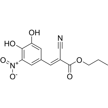 (E)-Propyl 2-cyano-3-(3,4-dihydroxy-5-nitrophenyl)acrylate Entacapone Impurity|CS-0531818